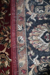 Floral Style Rug, Geometric Rug, Hand Knotted Wool Rug