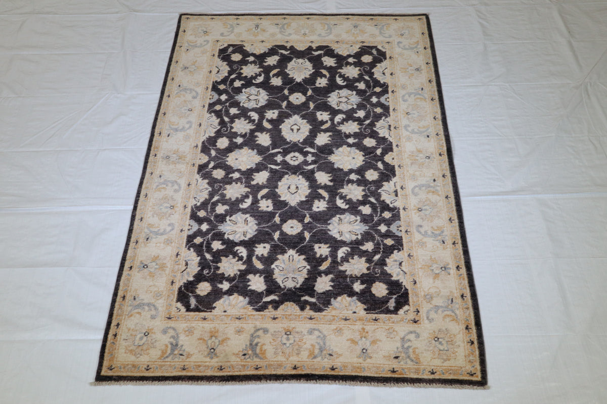 Oushak Rug, Turkoman Rug, Hand Knotted Afghan Rug