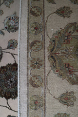 Silk Flower Rug, Persian Design Rug, Authentic Rug