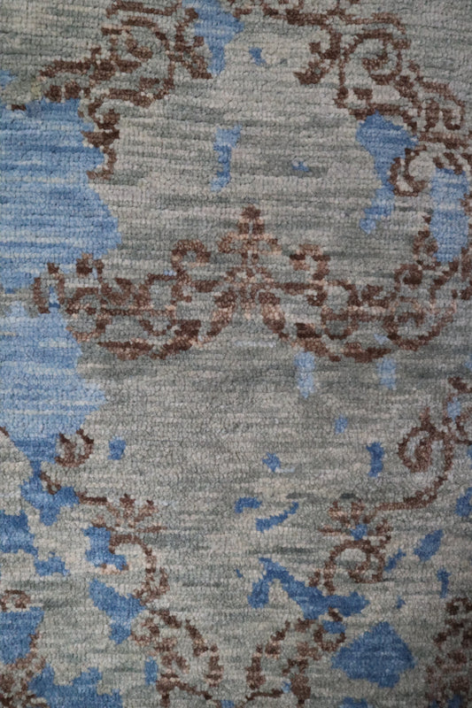 Ocean Breeze Rug, Kashmir Rug, Multicolored Rug