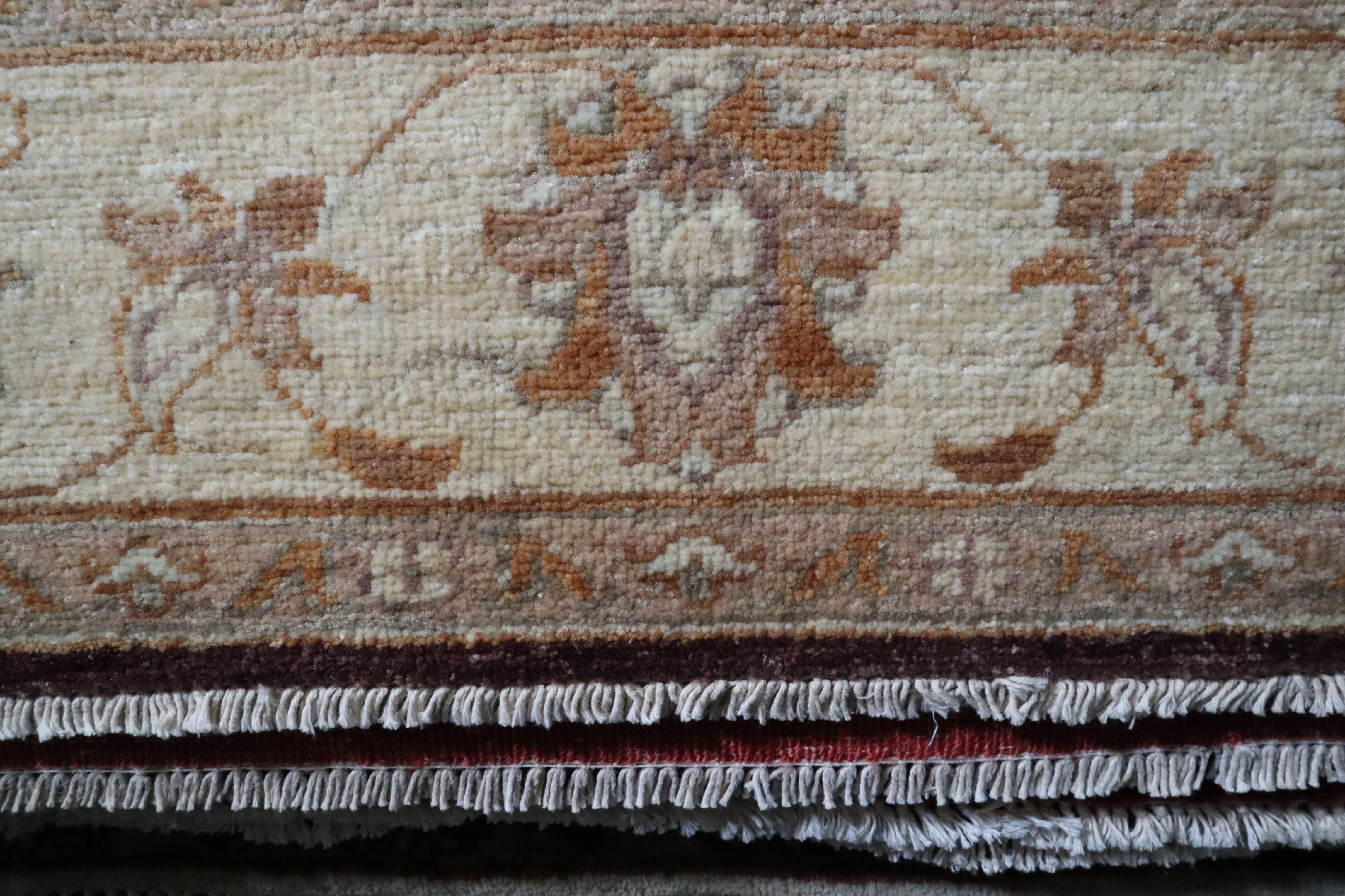 Oushak Rug, Tribal Rug, Afghan Area Rug, Rug For Foyer