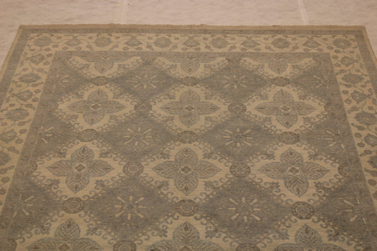 Khotan Rug, Hand Knotted Wool Rug, Rug Decor, 9x12 Rugs, Bedroom Rugs