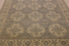 Khotan Rug, Hand Knotted Wool Rug, Rug Decor, 9x12 Rugs, Bedroom Rugs
