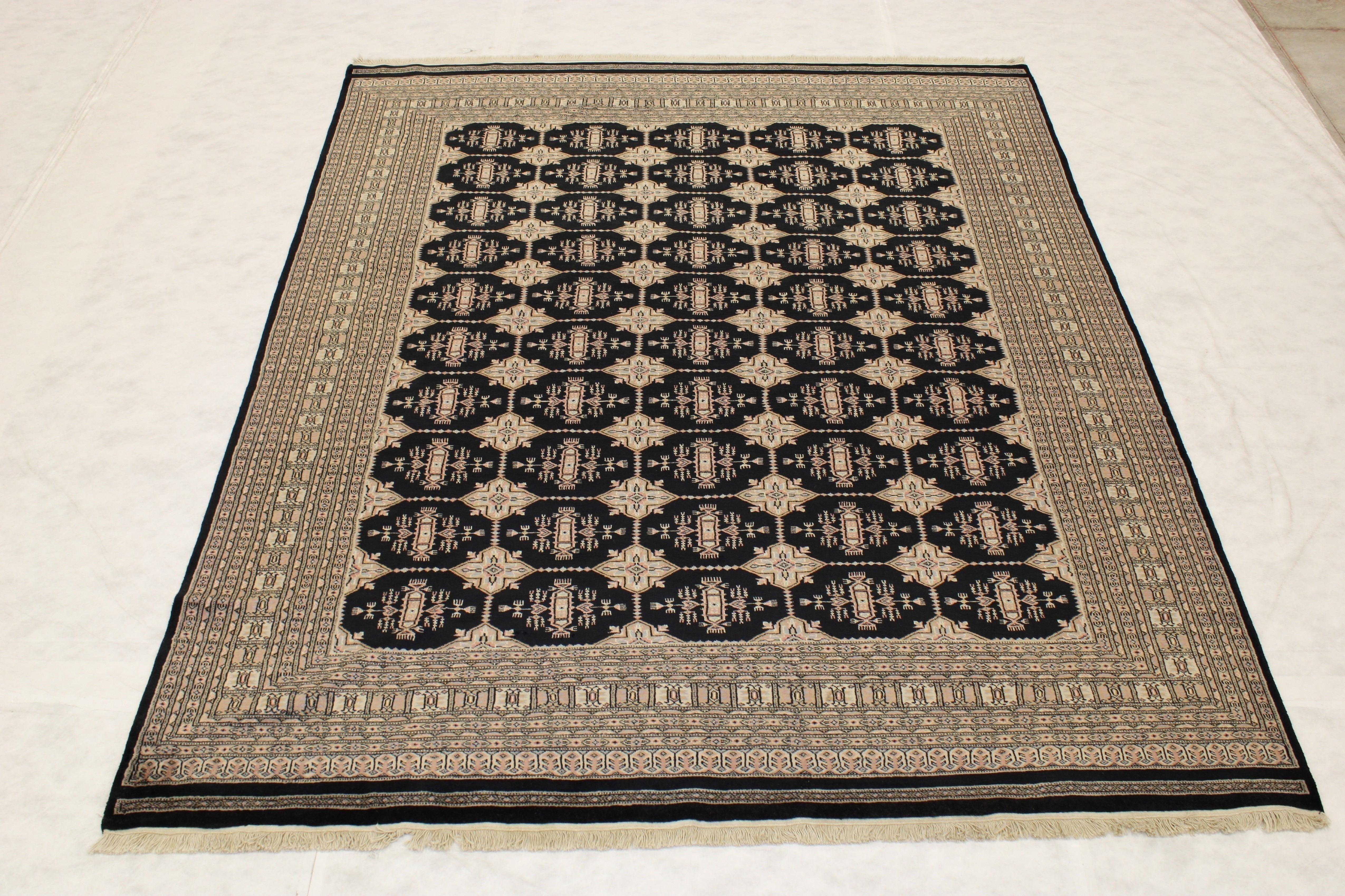 Bokhara Rug, Pakistani Rugs, Authentic Rug, Area Rug, 8x10 Rugs, Bedroom Rug 