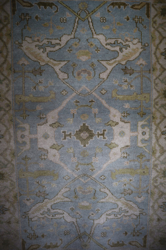 Oushak Rug, Authentic Rug, Natural Dye Rug, 4x6 Area Rugs