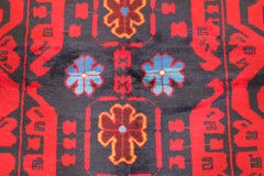 Tribal Rug, Baluch Rug, Hand Knotted Wool Rug, Area Rug