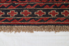 Tribal Rug, Afghani Rug, Hand Knotted Rug, 5x6 Area Rug