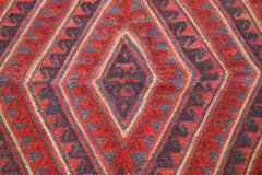 Tribal Oushak Rug, Afghan Hand Knotted Rug, Area Rug
