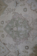 Persian Round Rug, Oushak Rug, Fine Quality Rug, 10x10 Rug