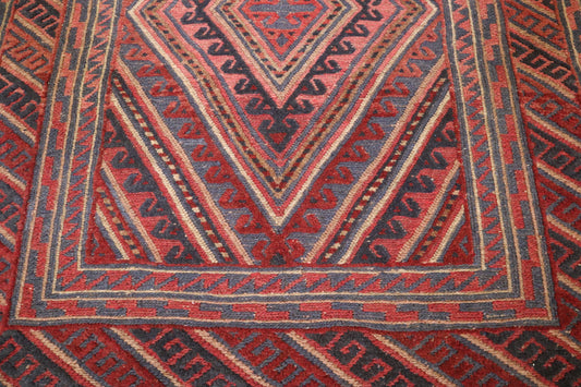 Afghani Rug, Oushak Design Rug, Vegetable Dye Wool Rug
