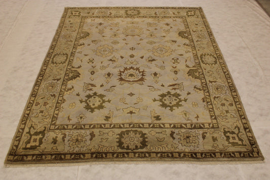 Oushak Rug, Hand Knotted Wool Rug, Types Of Oriental Rugs, 8x10 Area Rugs Oushak Rug, Hand Knotted Wool Rug, Types Of Oriental Rugs, 8x10 Area Rugs 