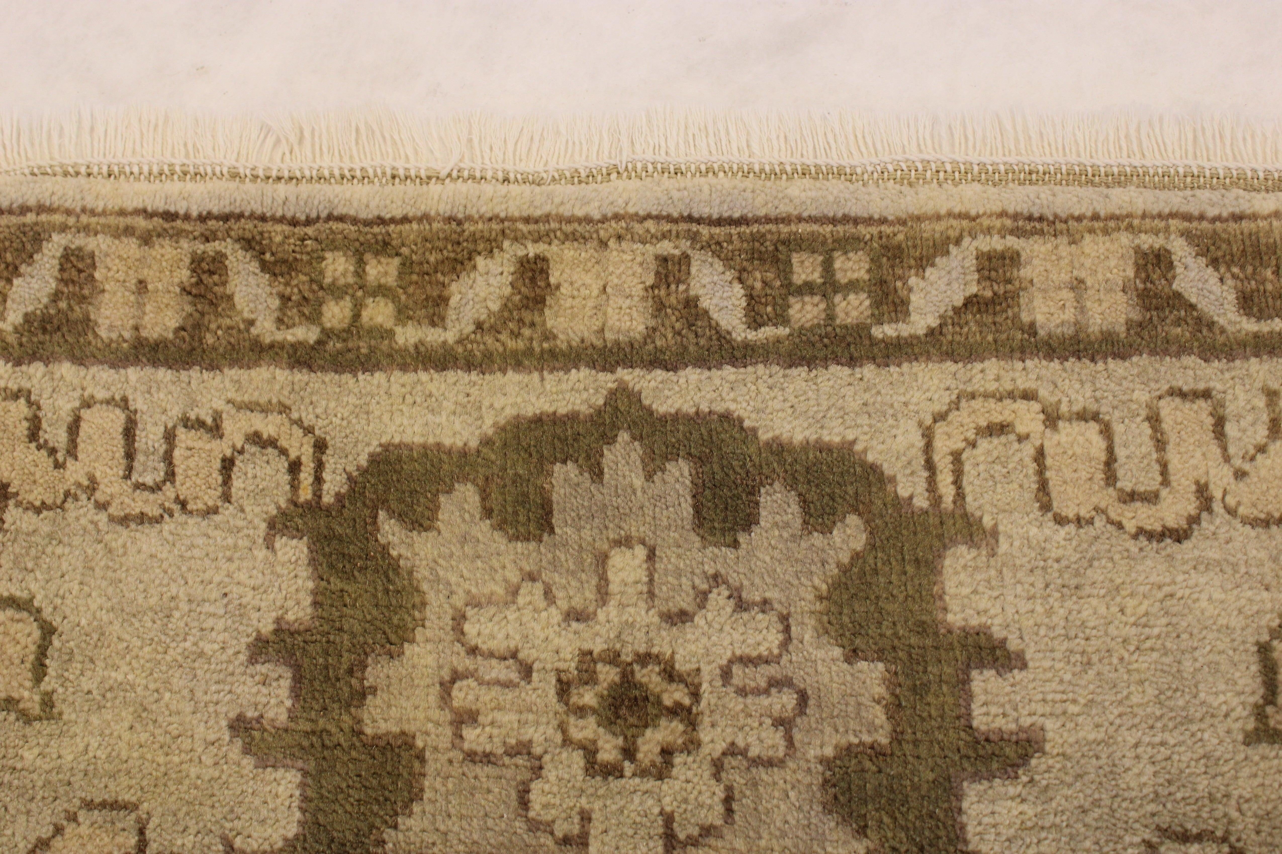Oushak Rug, Hand Knotted Wool Rug, Types Of Oriental Rugs, 8x10 Area Rugs 