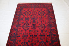 Khal Mohammadi Rug, Turkman Rug, Mashadi Rug, 3x5 Rug