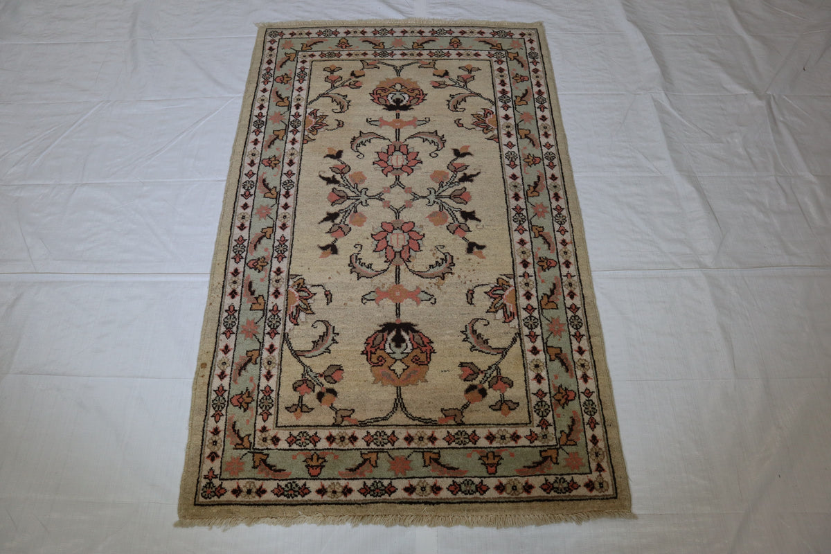 Peshawar Rug, Pakistani Rug, Hand Knotted, 3x5 Area Rug
