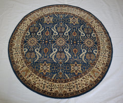 Indian Rug, Round Rug, Oushak Rug, Rugs For Living Room