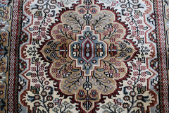 Jammu Kashmir Rug, Indian Hand Knotted Rug, Area Rug