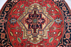 Serapi Rug, Round Rug, Oriental Style Rug, Rug For Bedroom