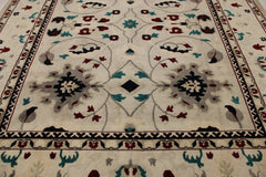 Hand Knotted Rug, Types Of Oriental Rugs, Colorful Rug, 8x10 Area Rug 
