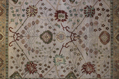 Antique Rug, Afghan Rugs, Oushak Rug, Geometric Rugs, 8x10 Rug 