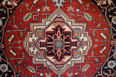 Serapi Rug, Persian Design Rug, Round Rug, Hand Knotted Indian Rugs