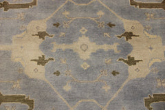 Round Rug, Oushak Rug, Oriental Style Rugs, Hand Knotted Rug 