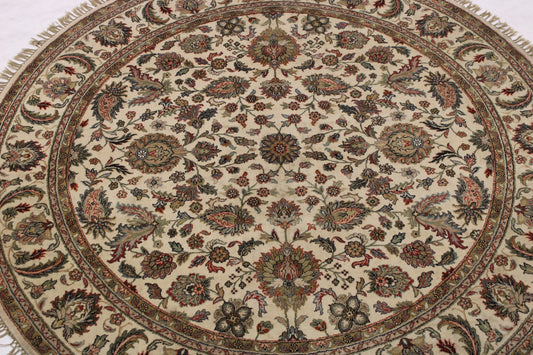 Oushak Rug, Round Rug, Wool Oriental Rug, Indian Rugs, Rug On Carpet 