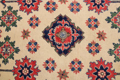 Kazak Rug, Round Rugs, Afghan Rug, Colorful Rugs, Round Carpet 