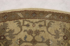 Modern Persian Rugs, Round Rug, Oushak Rug