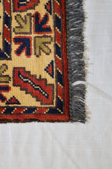 Afghan Kargahi Rug, Turkman Design Rug, Area Rug