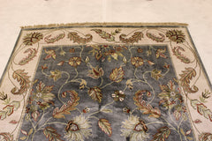Hand Knotted Rug, Persian Rugs For Sale, Indian Rugs, Silk Flower Rug