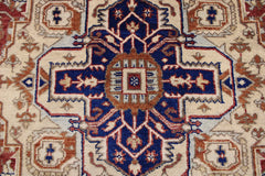 Serapi, Area Rug 6x9, Multicolored, Hand Knotted Rug, Office Rugs