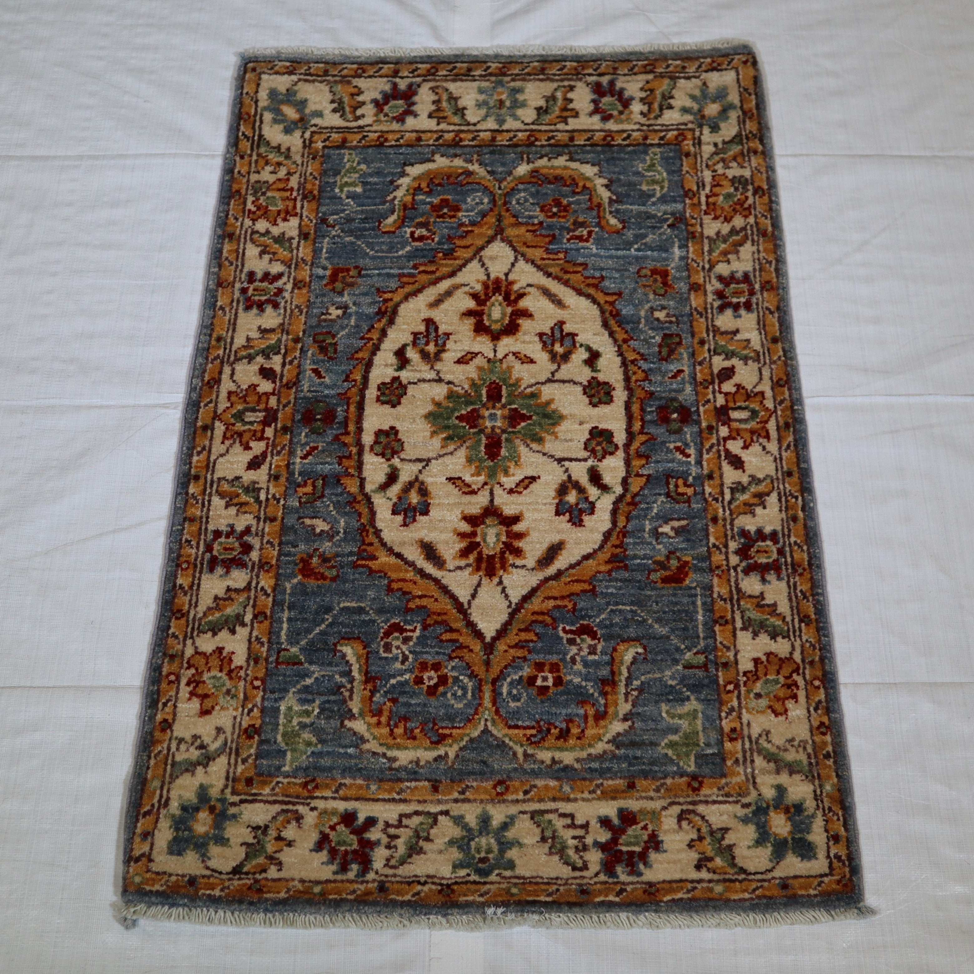 Tribal Rug, Afghan Rug, Hand Knotted Wool Rug, Door Mat