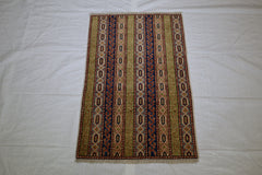 Tribal Rug, Colorful Rug, Vegetable Dye Rug, Door Mat