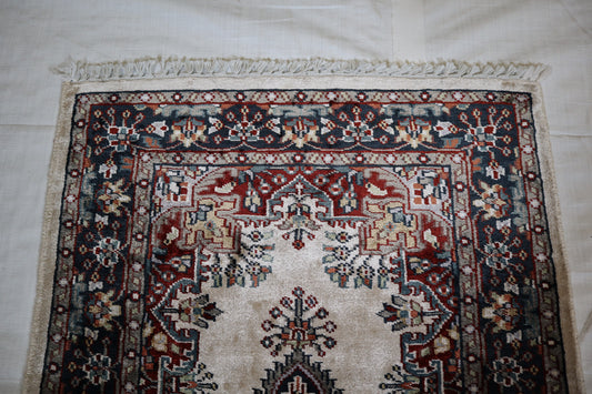 Jammu Kashmir Rug, Indian Rug, Hand Knotted Rug