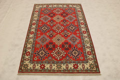 Kazak Rug, Hand Knotted Wool Rugs, size rug for king bed, bed bath and beyond area rugs