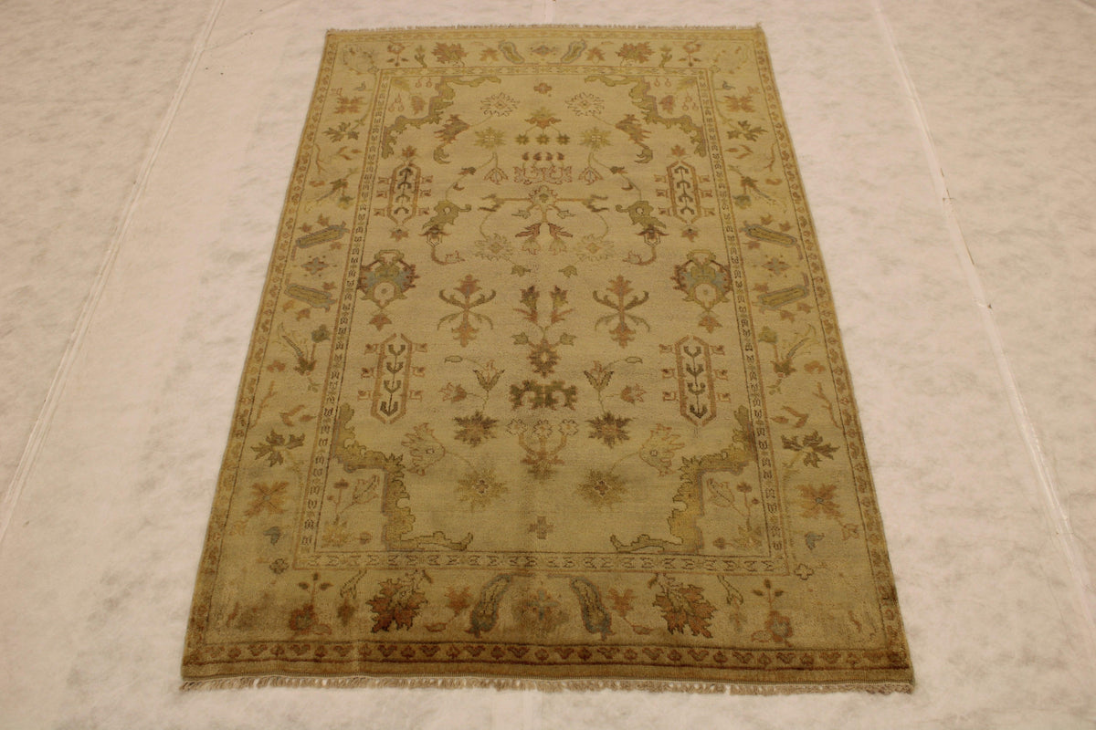 Antique Rugs, Geometric Rug, Oushak Rugs, 6x9 Rugs, Rug On Carpet 