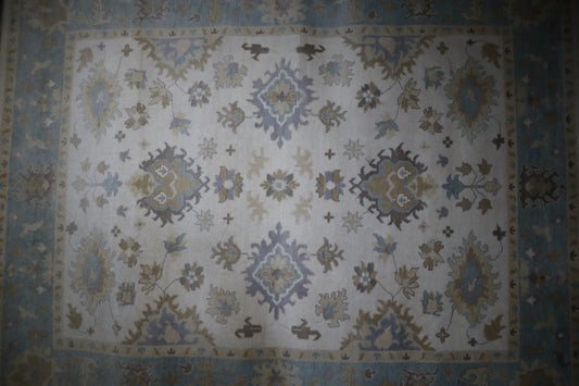 Oushak Rug, Persian Rug, Oriental Rug, 9x12 Area Rug