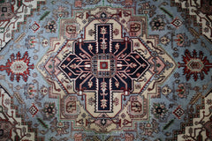 Oushak Rug, Persian Rug, Indian Rug, 9x12 Area Rug